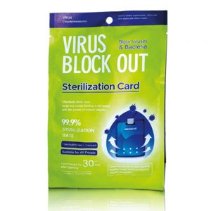 Tarjeta bloqueo de virus